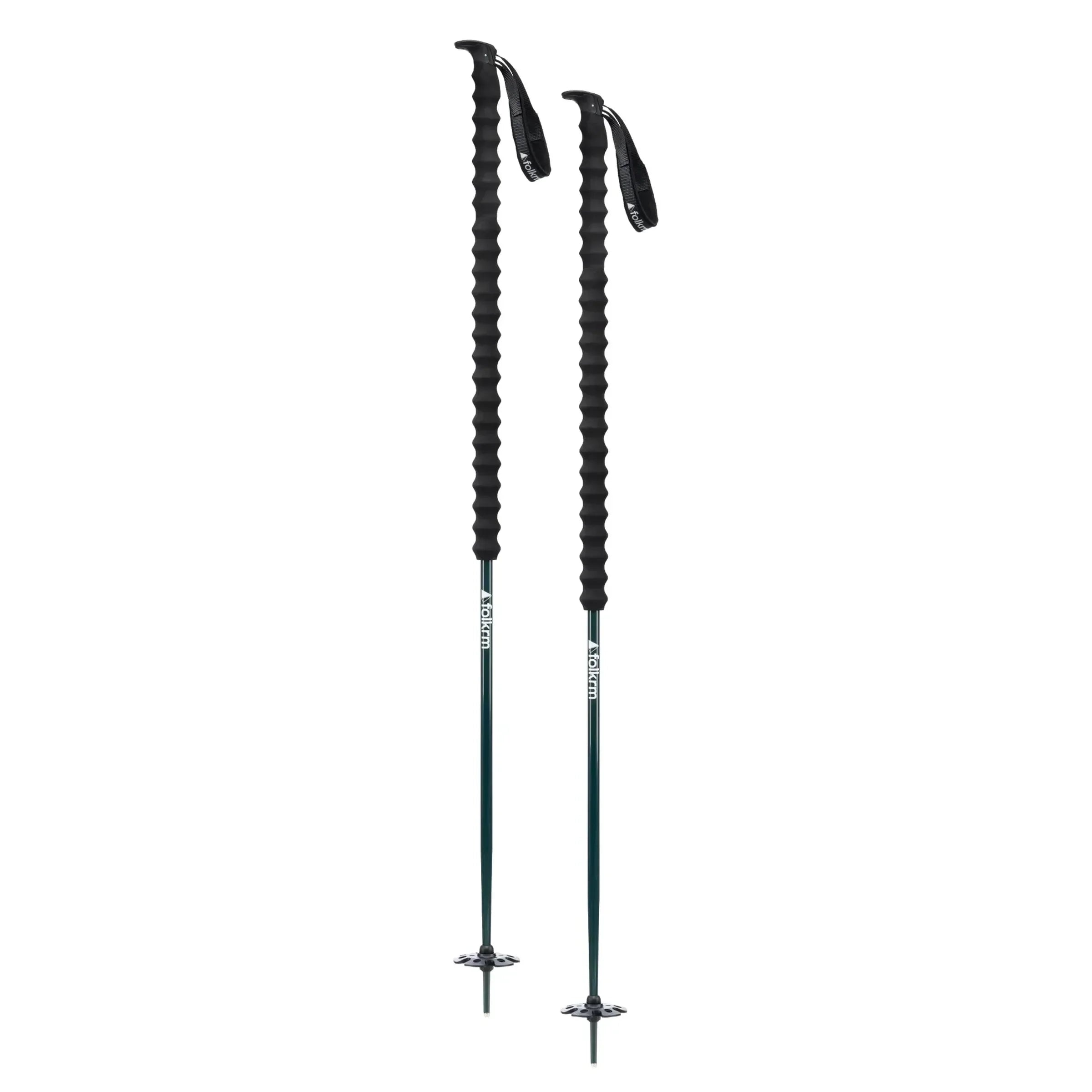Folkrm Wyeast Ski Pole (2026) Poles - Touring Poles Folkrm 105cm Spruce Green