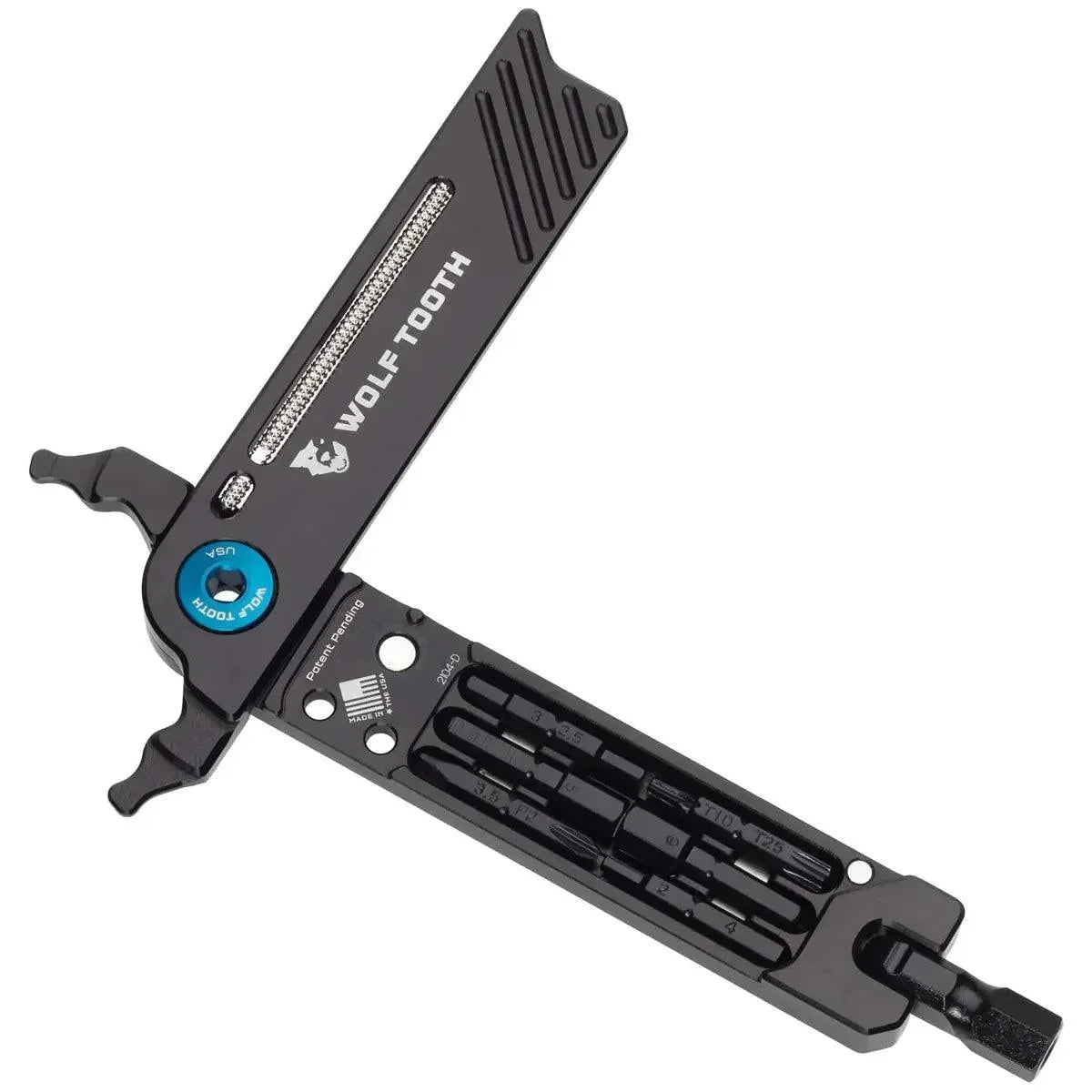 Wolf Tooth 8-Bit Pack Pliers, Black/Blue Cycling Accessories - Tools Wolf Tooth