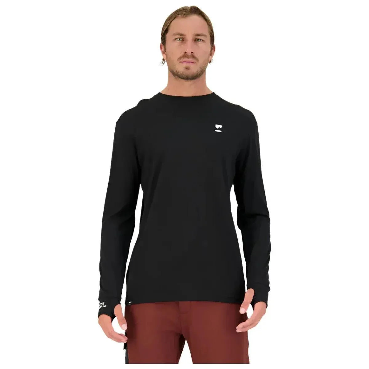 Mons Royale M Yotei Long Sleeve Baselayer Winter Apparel - Winter Apparel Mens Base Layer Top Mons Royale