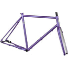 All-City Super Professional Frameset - 700c / 650b, Steel, Hollywood Violet, 55cm Bicycle - Frame All-City