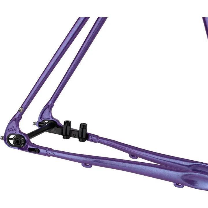 All-City Super Professional Frameset - 700c / 650b, Steel, Hollywood Violet, 55cm Bicycle - Frame All-City