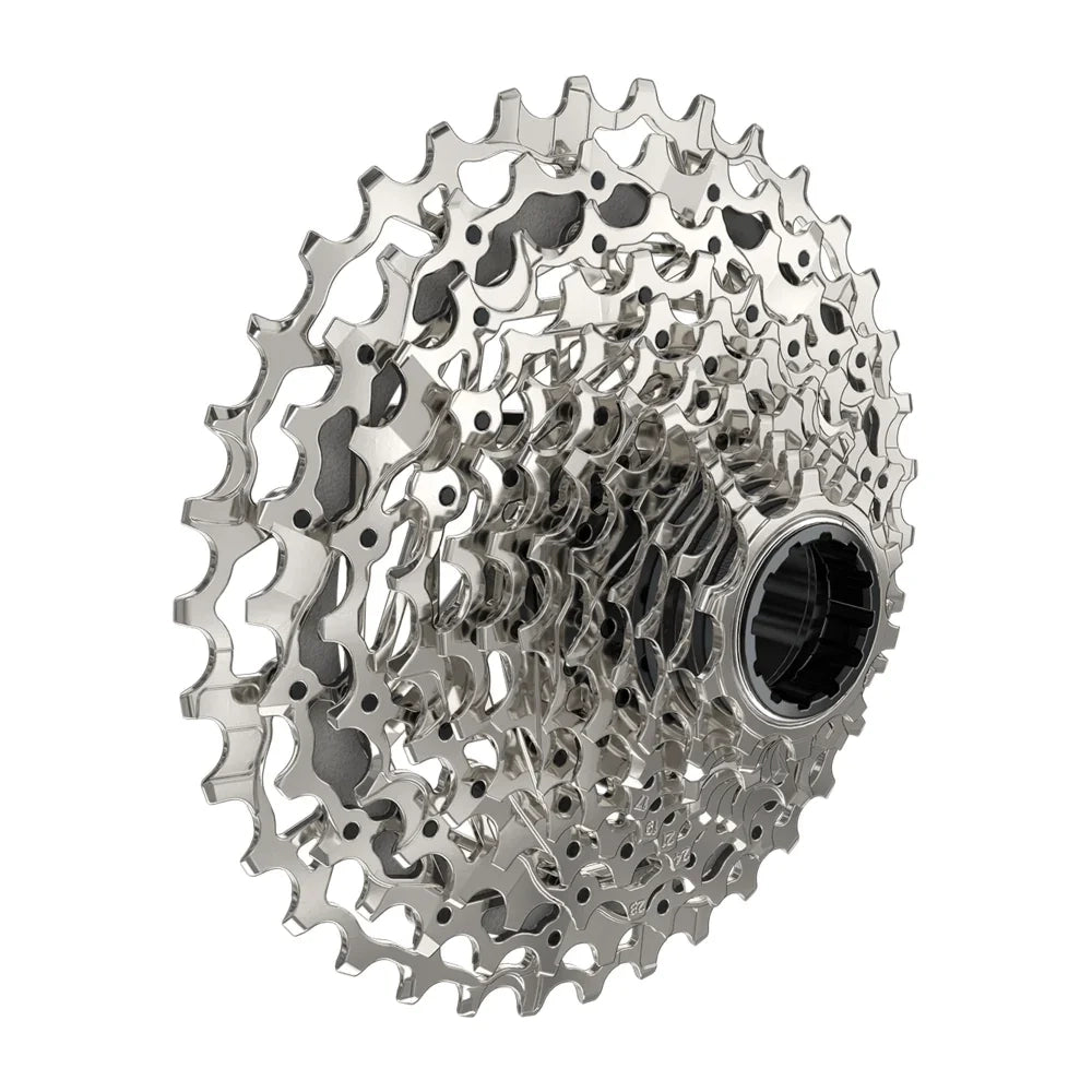SRAM Rival AXS XG-1250 Cassette - 12-Speed, 10-36t, Silver, For XDR Driver Body, D1 Cycling Parts - Cassette SRAM