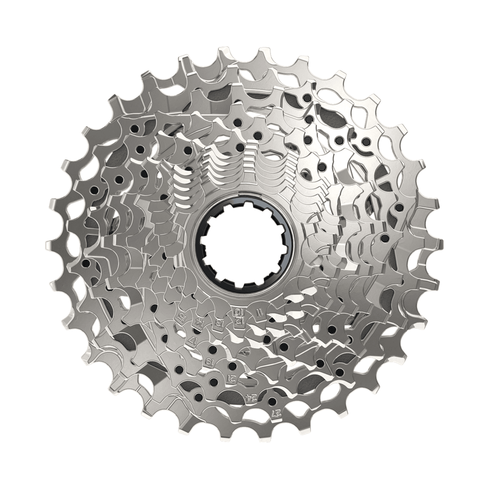 SRAM Rival AXS XG-1250 Cassette - 12-Speed, 10-36t, Silver, For XDR Driver Body, D1 Cycling Parts - Cassette SRAM