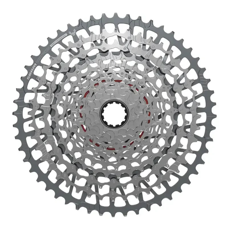 SRAM GX Eagle T-Type XS-1275 Eagle Transmission Cassette - Silver Cycling Parts - Cassette SRAM
