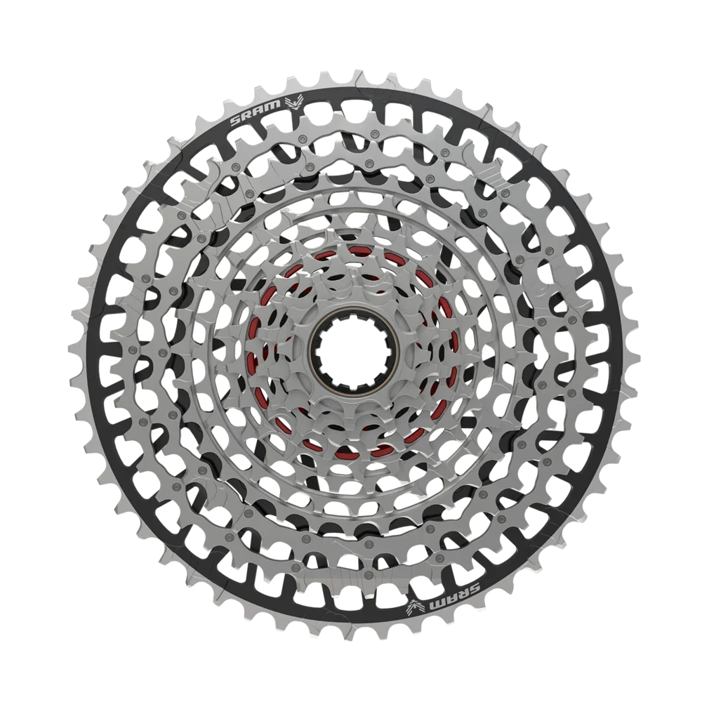 SRAM XX Eagle T-Type XS-1297 Cassette - 12-Speed, 10-52t, For XD Driver, Silver/Black Cycling Parts - Cassette SRAM
