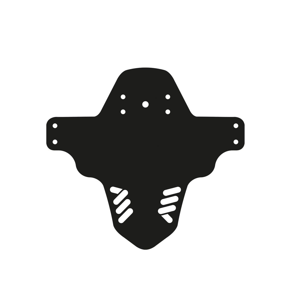 AMS Mud Guard Black Cycling Parts - Fender AMS