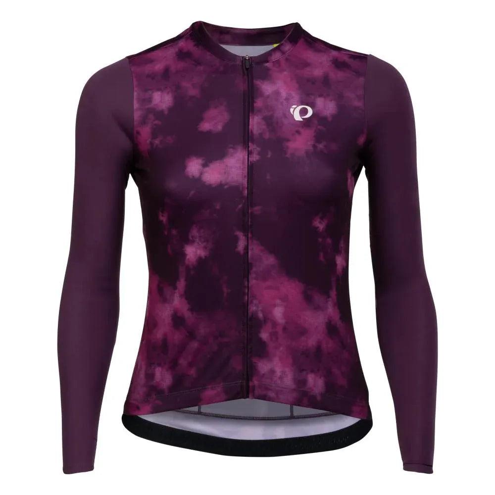 Pearl Izumi W Attack Long-Sleeve Jersey Cycling Apparel - Womens - Jersey - Long Sleeve Pearl Izumi XSmall Dark Violet Spectral