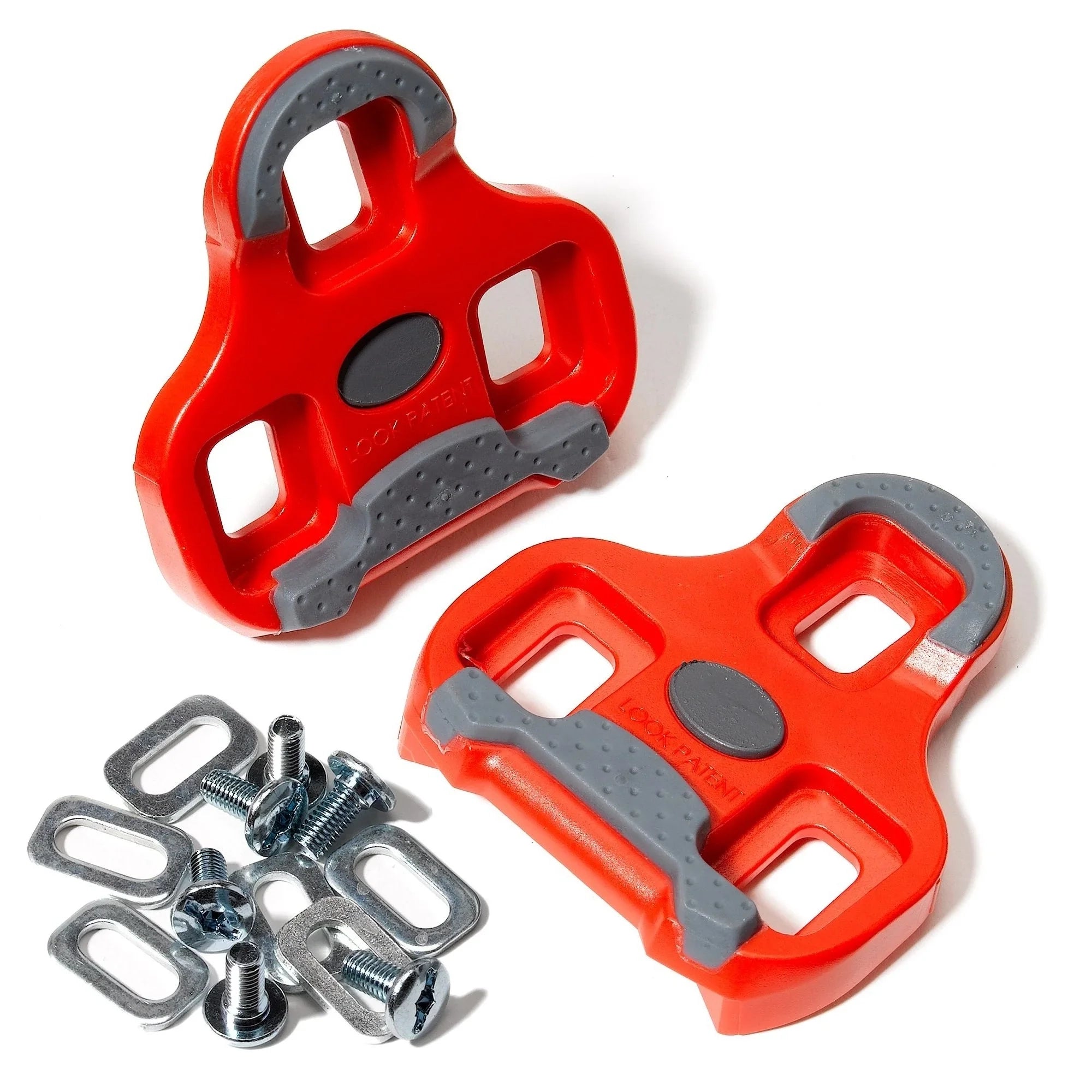 LOOK KEO GRIP Cleat - 9 Degree Float, Red Cycling Parts - Pedal - Road Cleats Look