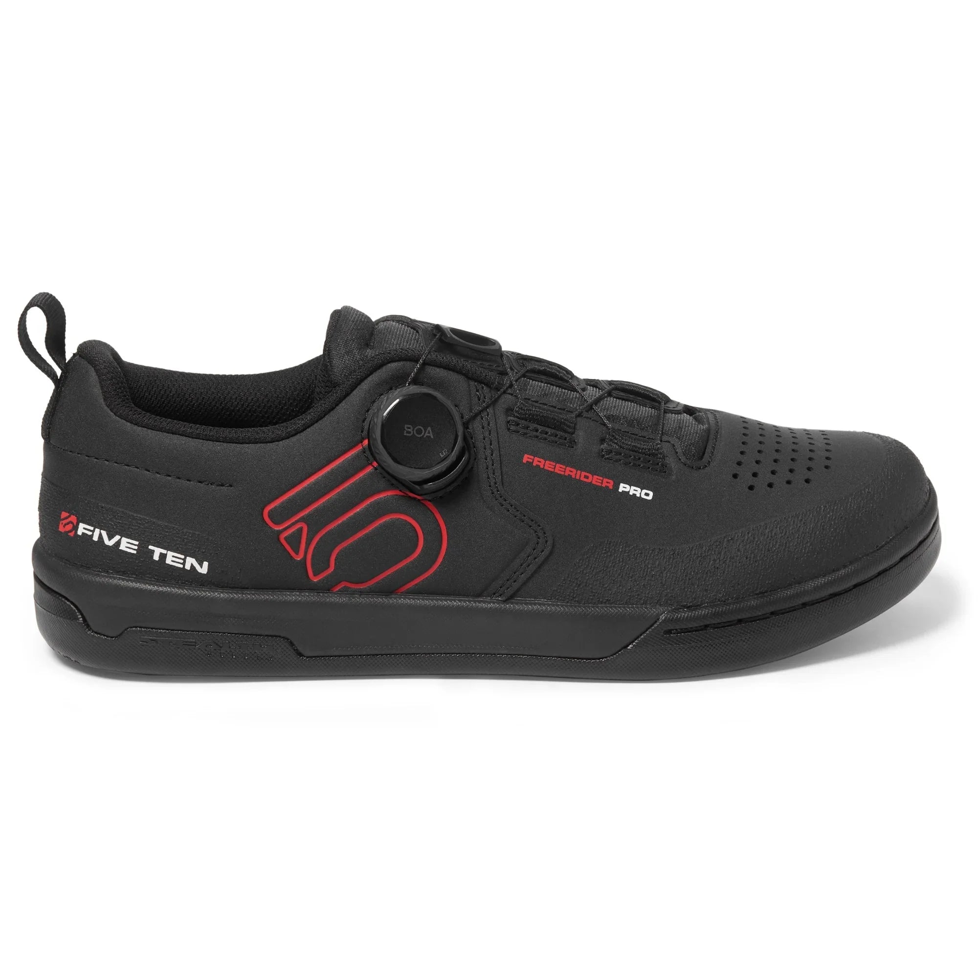 Five Ten Freerider Pro Boa Cycling Shoes - Mountain Shoes - Mens Mountain Shoes Five Ten 6 Core Black / Red / Cloud White
