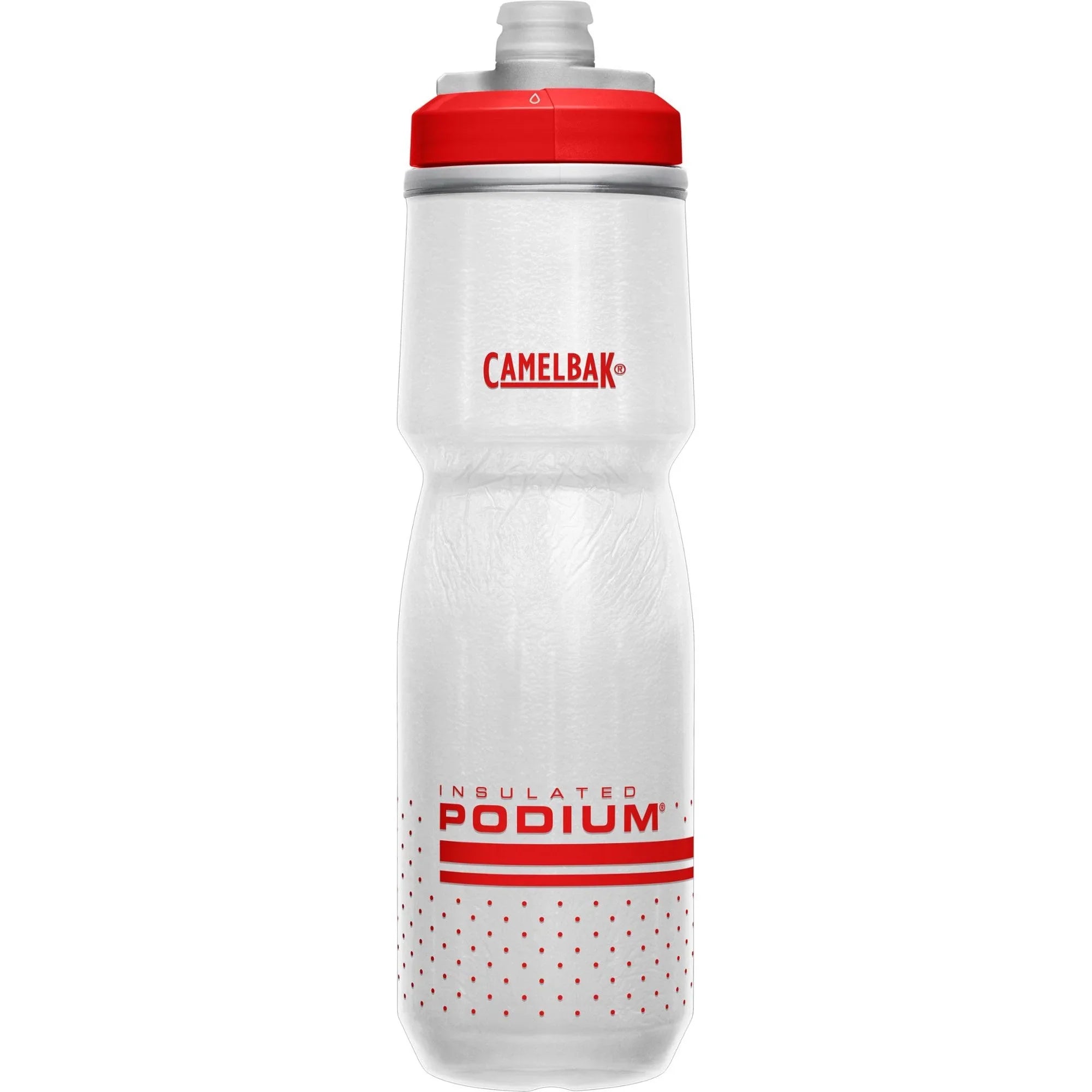 Camelbak Podium Chill 24oz Fiery Red/White Cycling Accessories - Water Bottle Camelbak