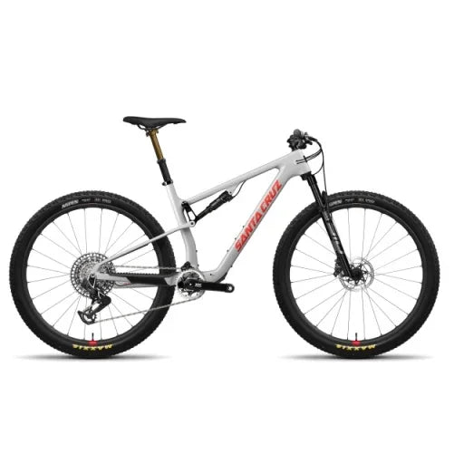 Santa Cruz Blur C GX AXS-Kit Trail Bicycle - Mountain - XC Santa Cruz Bicycles Large Silver