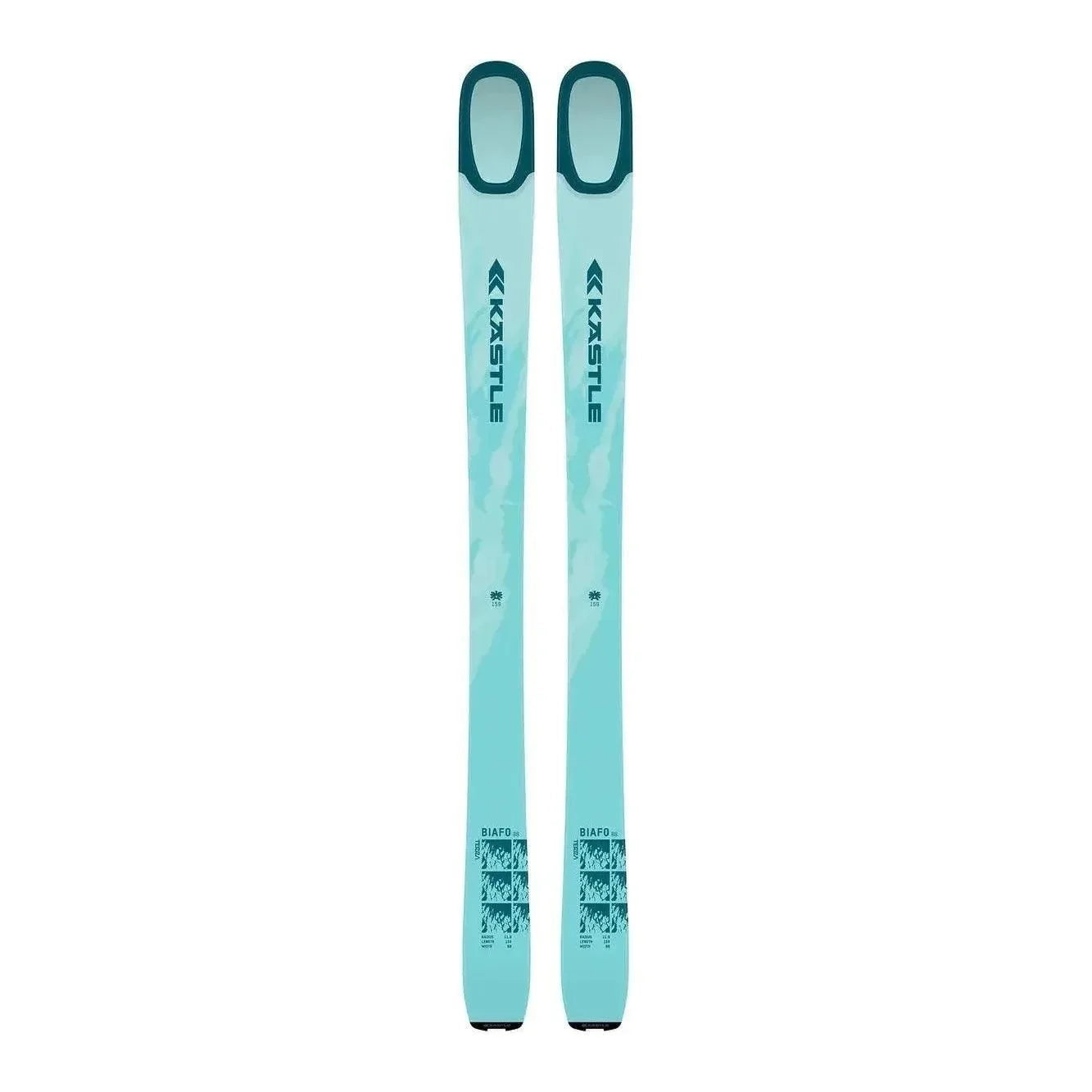 Kastle Biafo 88 Alpine Touring Ski (2026) Skis - Touring Skis - Ski Mountaineering - Womens Kastle