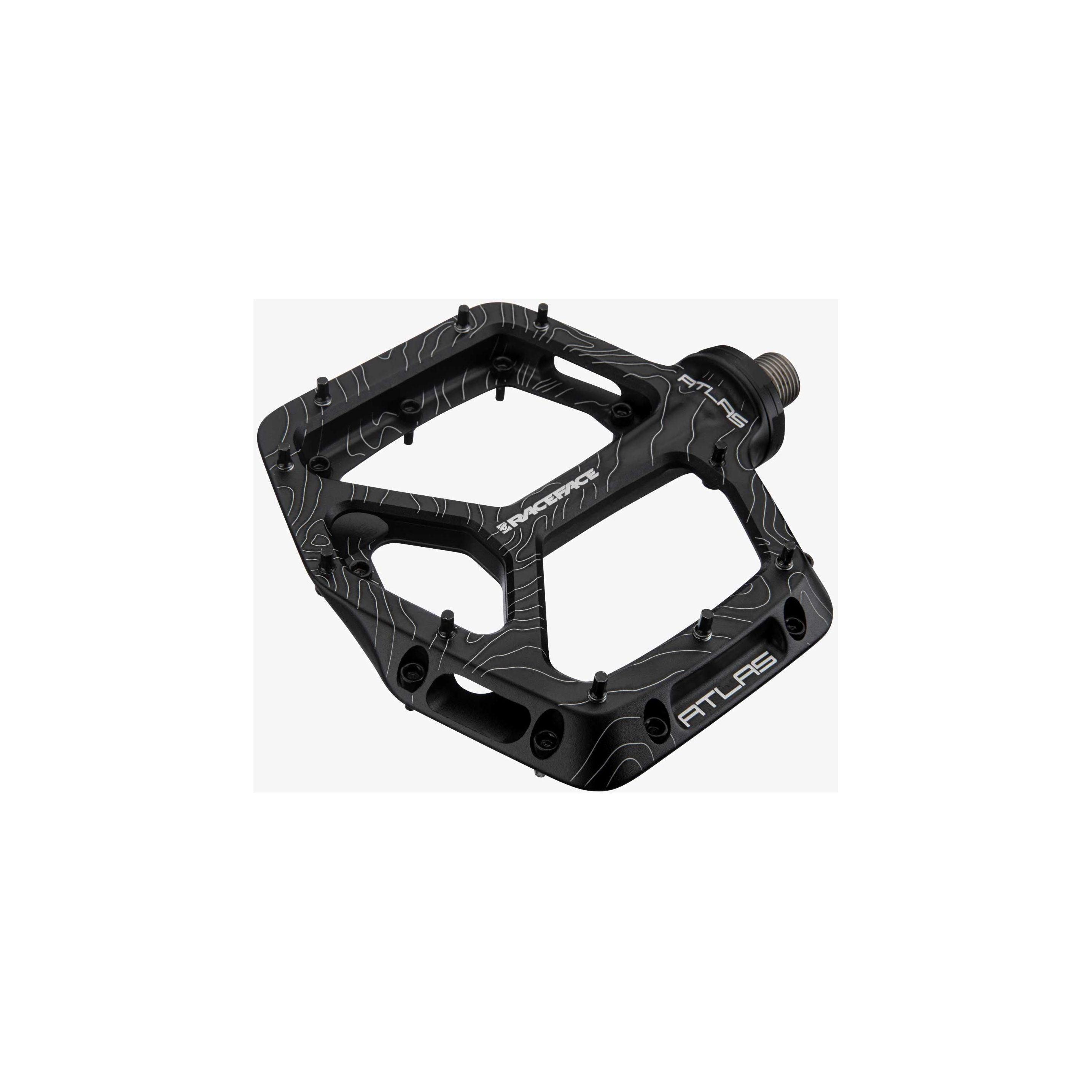 RaceFace Atlas Platform Pedals 9/16 Cycling Parts - Pedal - Mountain Flat Pedal RaceFace Black
