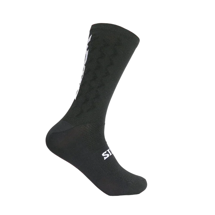 Silca Aero Socks - Tall Cycling Apparel - Socks Silca Small Black