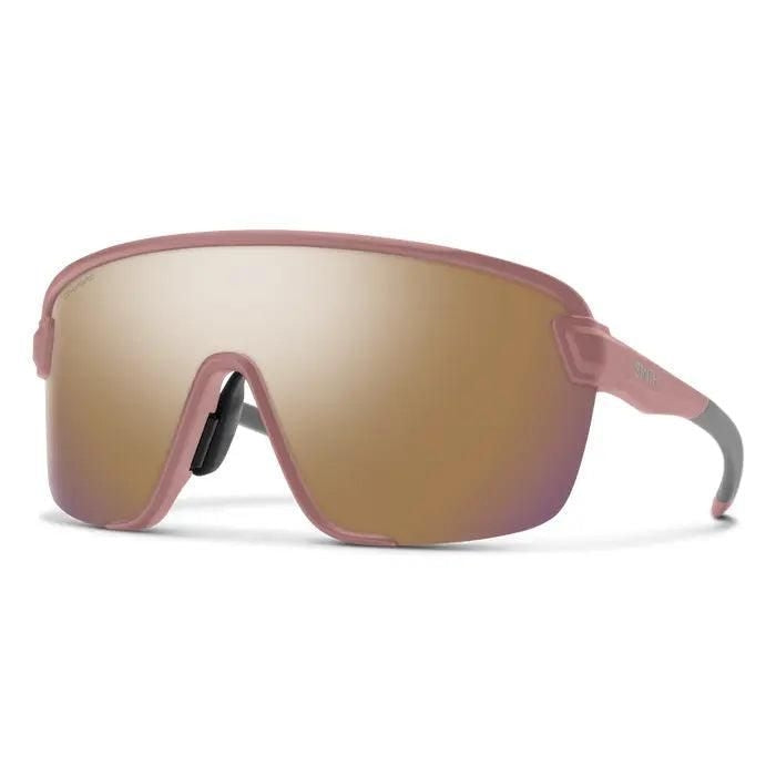 Smith Bobcat Sunglasses Eyewear - Sunglasses Smith Optics Matte Chalk Rose | ChromaPop Rose Gold Mirror