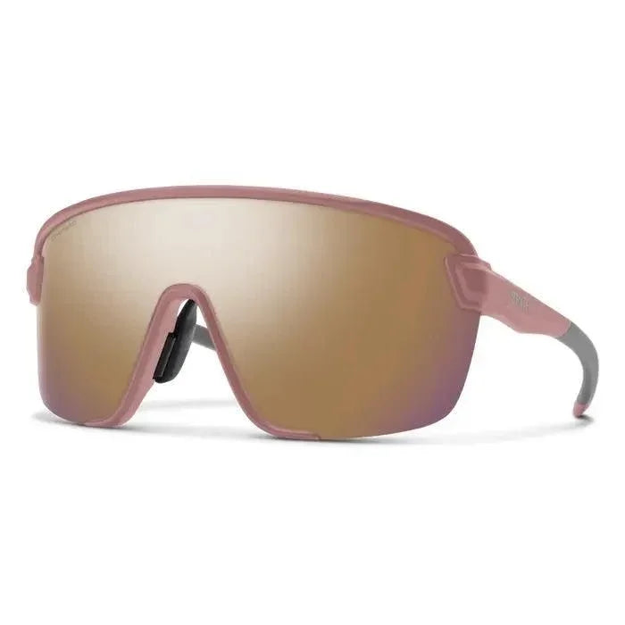 Smith Bobcat Sunglasses Eyewear - Sunglasses Smith Optics Matte Chalk Rose | ChromaPop Rose Gold Mirror