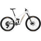 Pivot Firebird V5 Ride GX AXS Eagle Transmission w/ 29" Alloy Wheels Bicycle - Mountain - Enduro Pivot Cycles Small White Gold