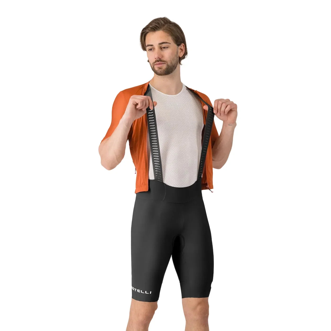 Castelli Espresso 2 Bibshort Cycling Apparel - Mens - Shorts - Bib Shorts Castelli Small Black