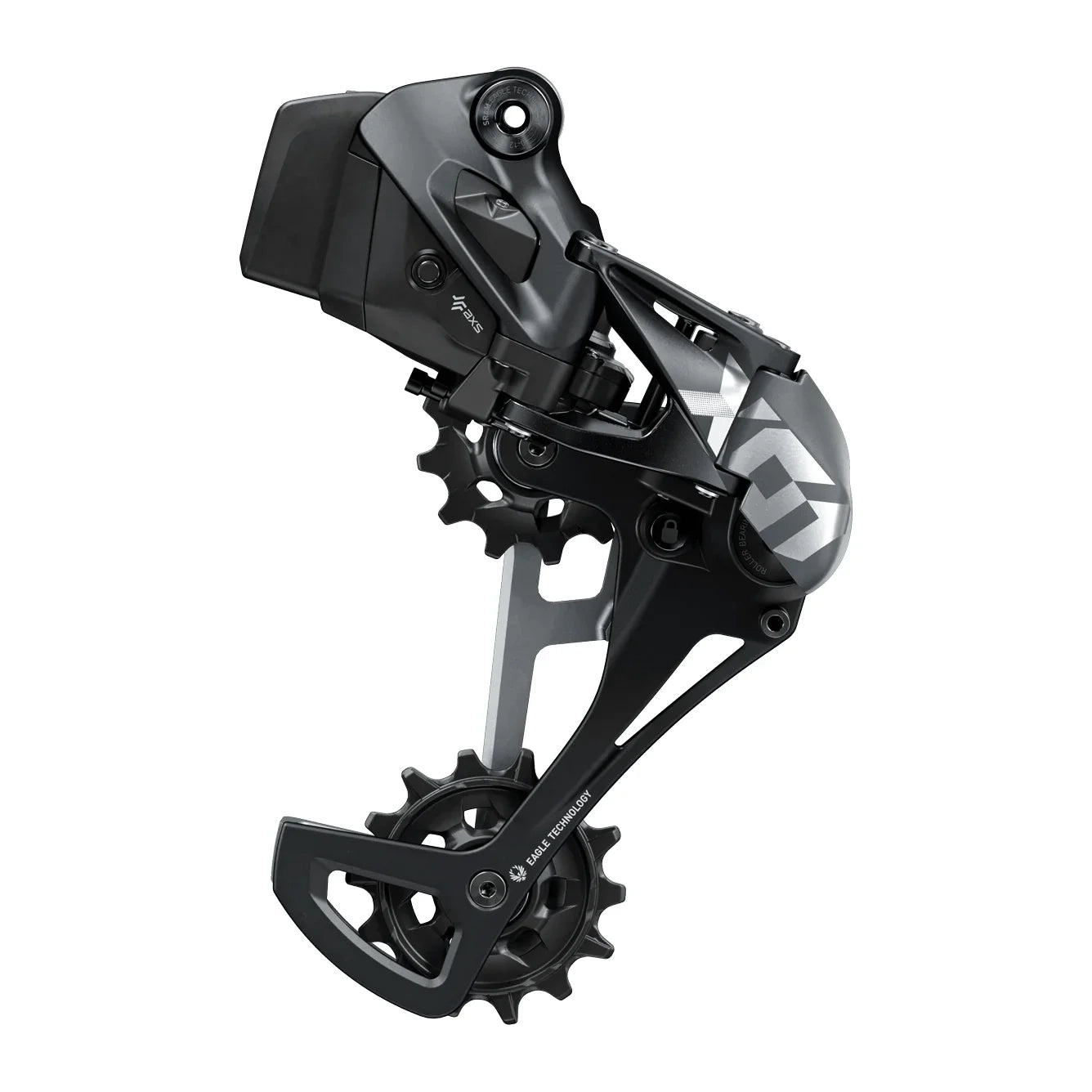 SRAM X01 Eagle AXS Rear Derailleur - 12-Speed, Long Cage, 52t Max, Lunar Cycling Parts - Derailleur - Rear SRAM