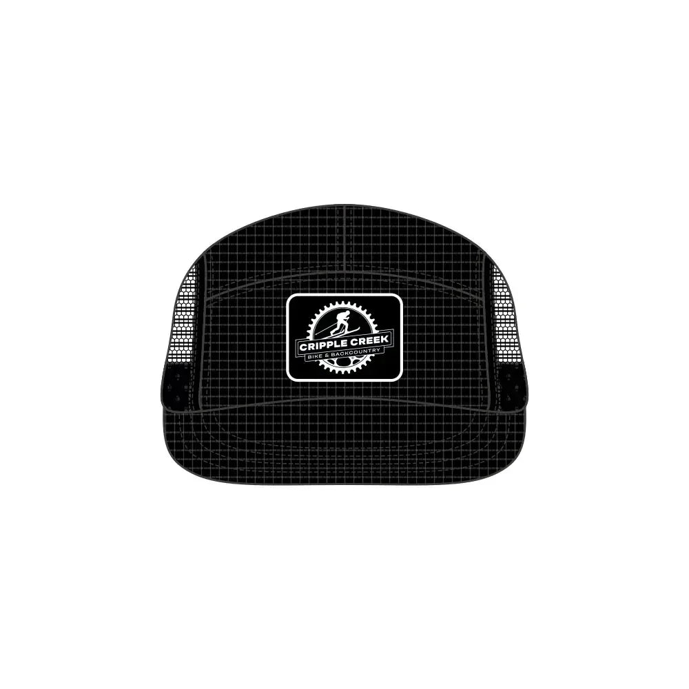 CCBC Runner Hat Merch Cripple Creek Backcountry Black/Black