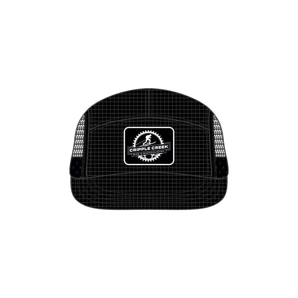 CCBC Runner Hat Merch Cripple Creek Backcountry Black/Black
