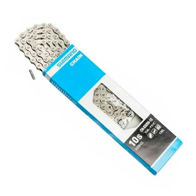 Shimano STEPS CN-E6090 Chain - 10-Speed, 138 Links, Silver Cycling Parts - Chain Shimano