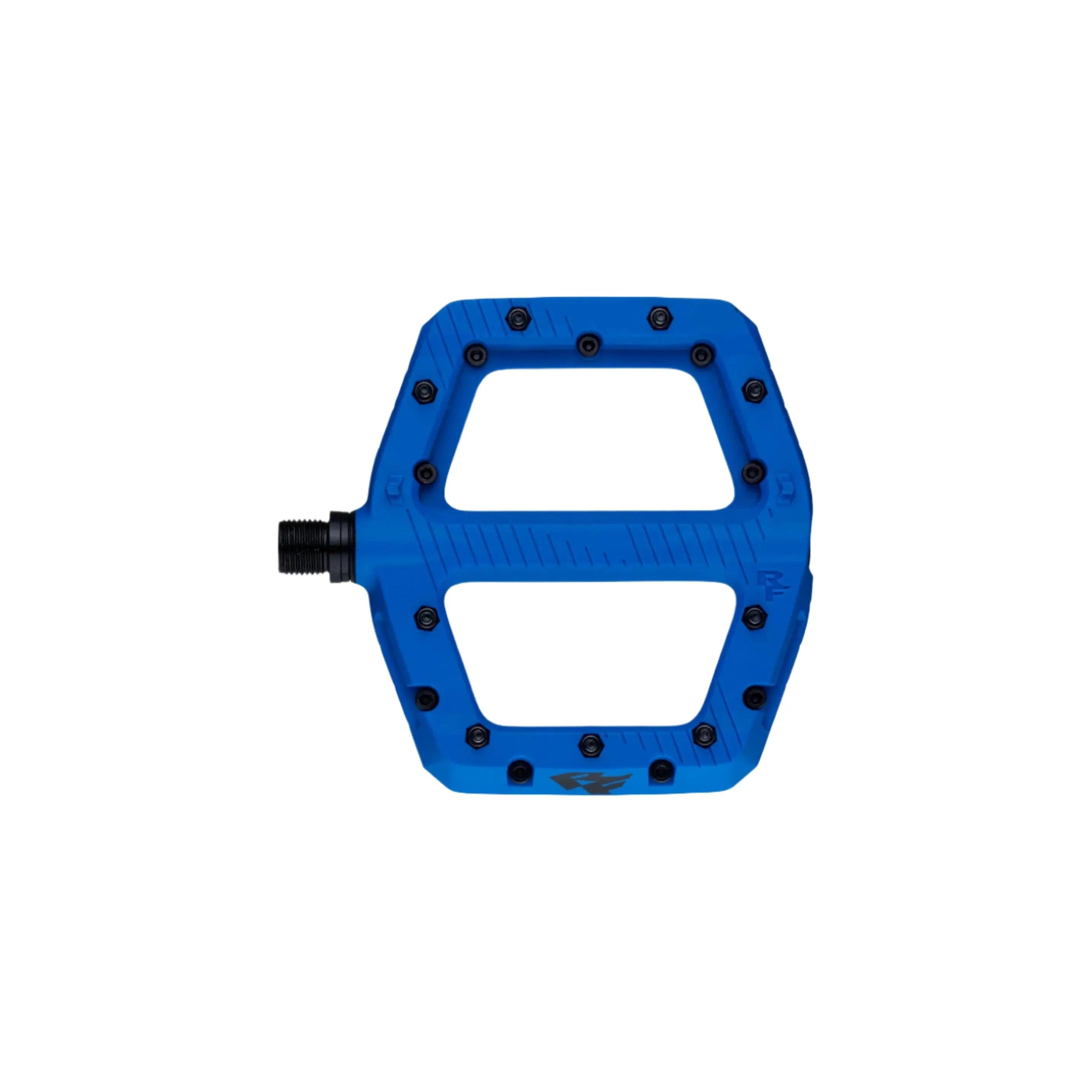 RaceFace Chester Composite Pedals Cycling Parts - Pedal - Mountain Flat Pedal RaceFace Large Blue