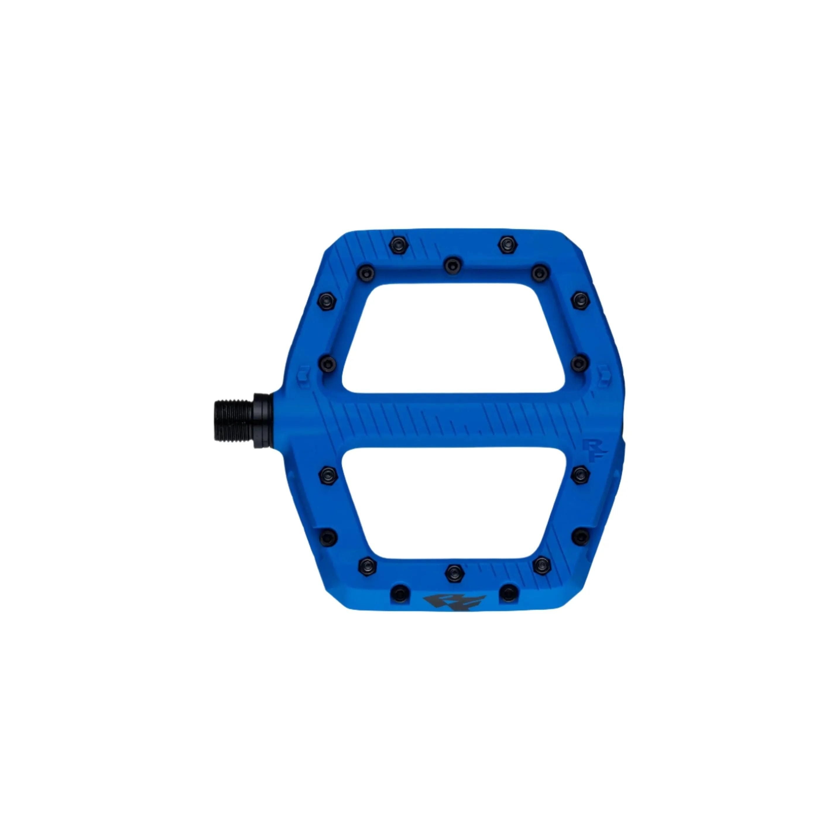 RaceFace Chester Composite Pedals Cycling Parts - Pedal - Mountain Flat Pedal RaceFace Large Blue