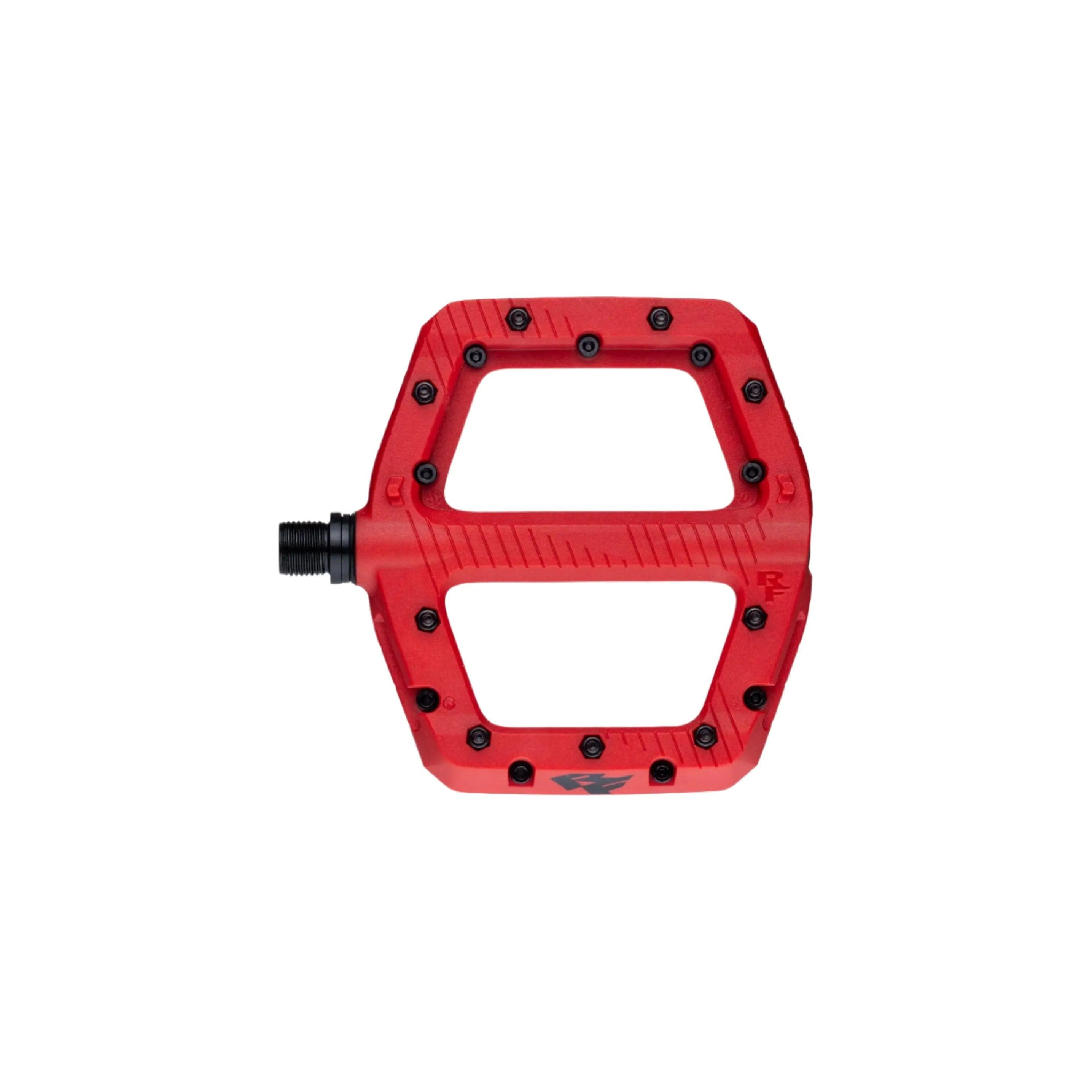 RaceFace Chester Composite Pedals Cycling Parts - Pedal - Mountain Flat Pedal RaceFace Large Red