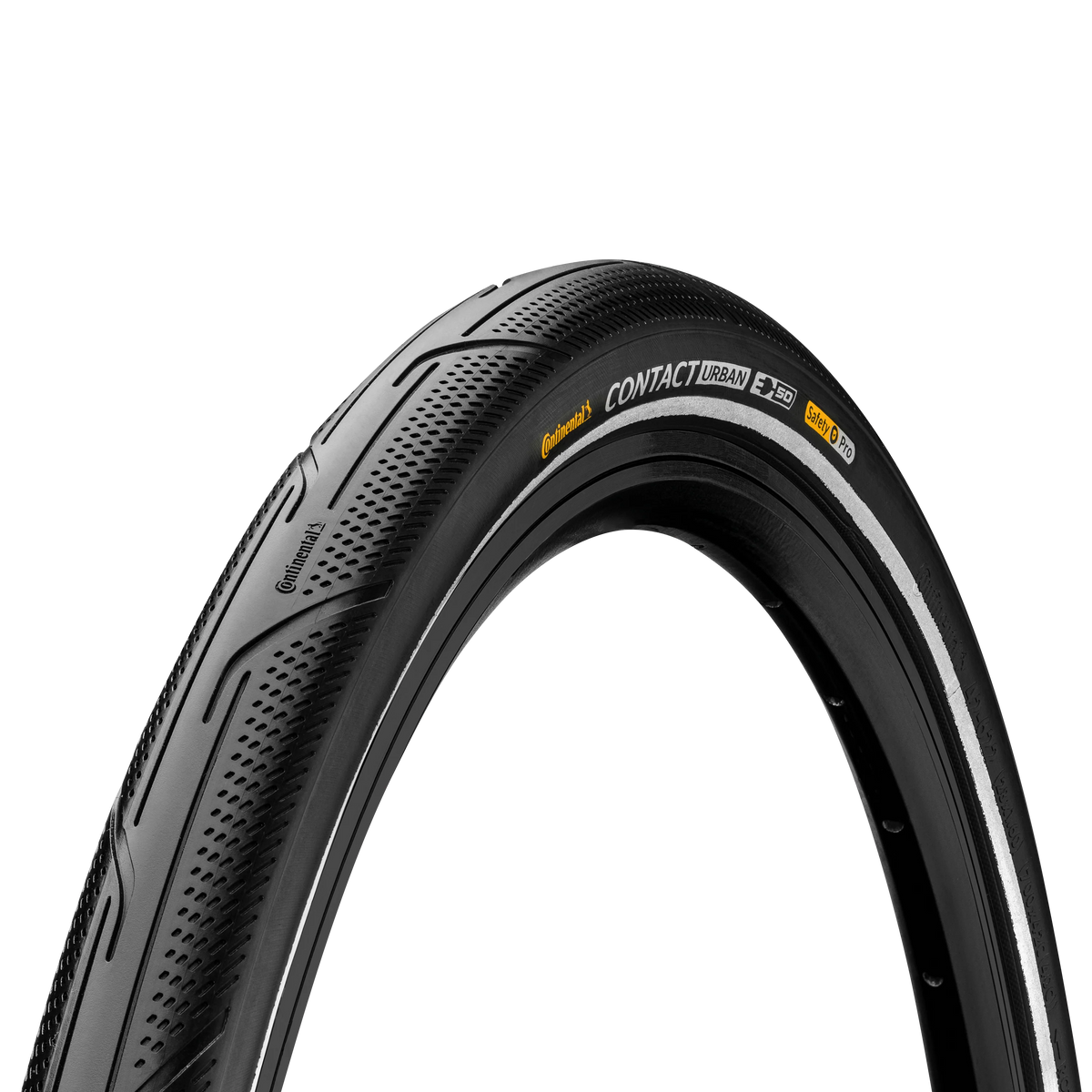 Continental Contact Urban Tire - 26 x 2.20, Clincher, Wire, Black/Reflex, PureGrip, SafetyPro, E50 Tires and Tubes - Mountain Tires - 26" Continental