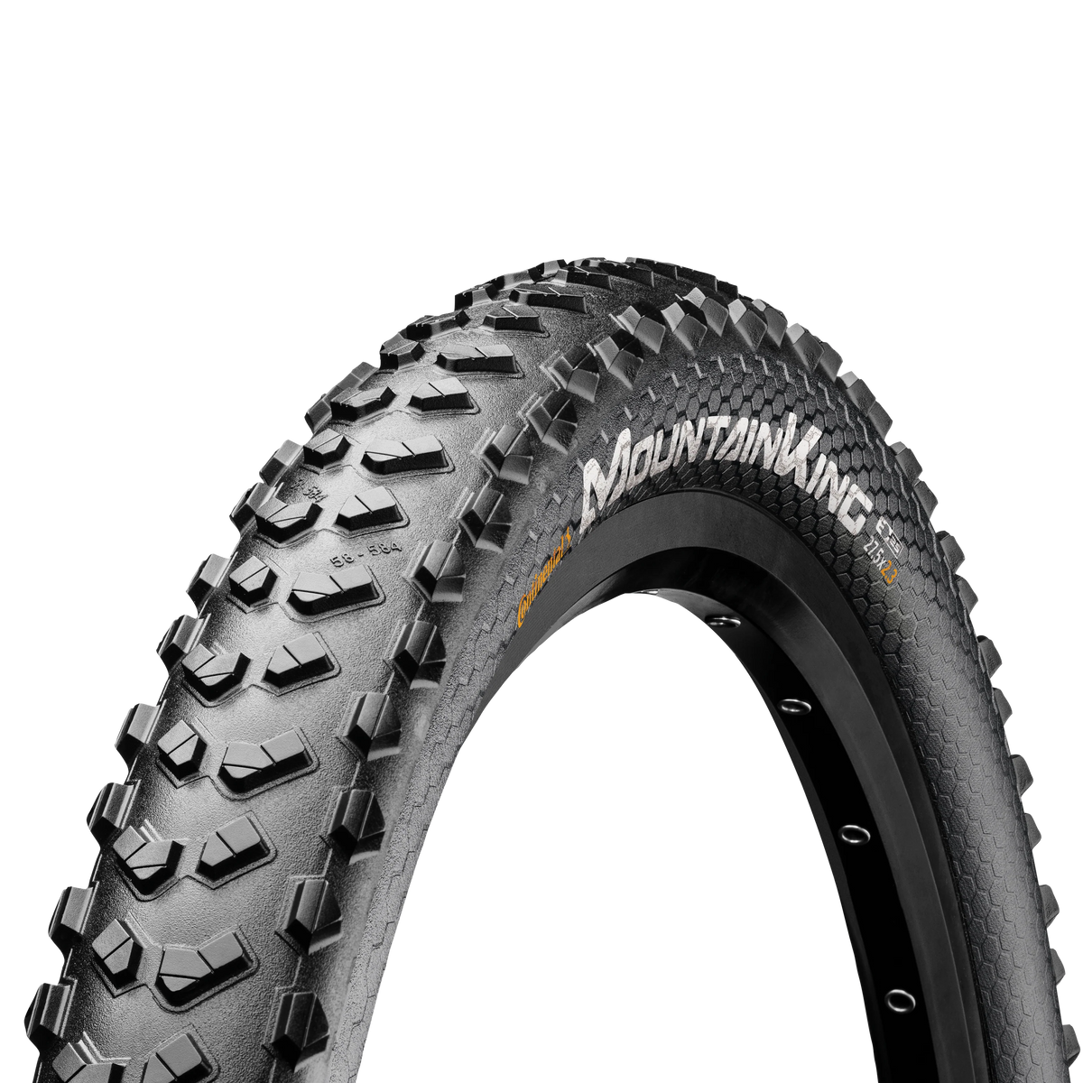 Continental Mountain King Tire - 29 x 2.30, Clincher, Wire, Black, E25 Tires and Tubes - Mountain Tires - 29" Continental