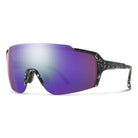 Smith Flywheel Eyewear - Sunglasses Smith Optics Matte Black Marble Chromapop Violet Mirror