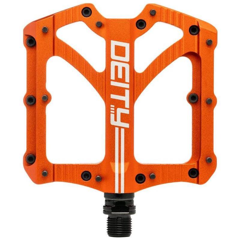 Deity Bladerunner Pedals Cycling Parts - Pedal - Mountain Flat Pedal Deity Components Orange