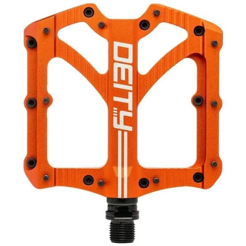 Deity Bladerunner Pedals Cycling Parts - Pedal - Mountain Flat Pedal Deity Components Orange