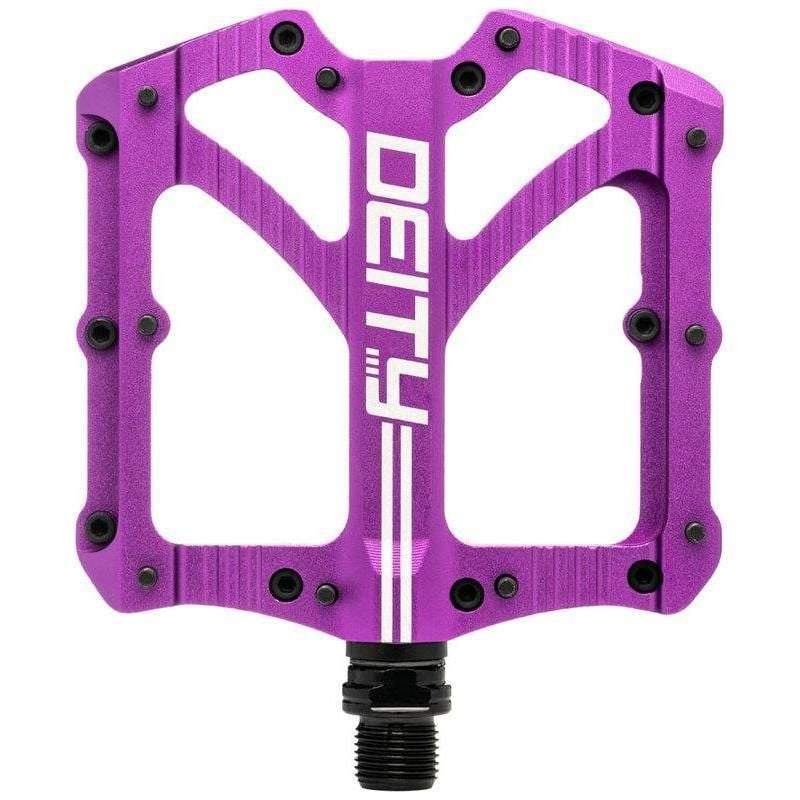Deity Bladerunner Pedals Cycling Parts - Pedal - Mountain Flat Pedal Deity Components Purple