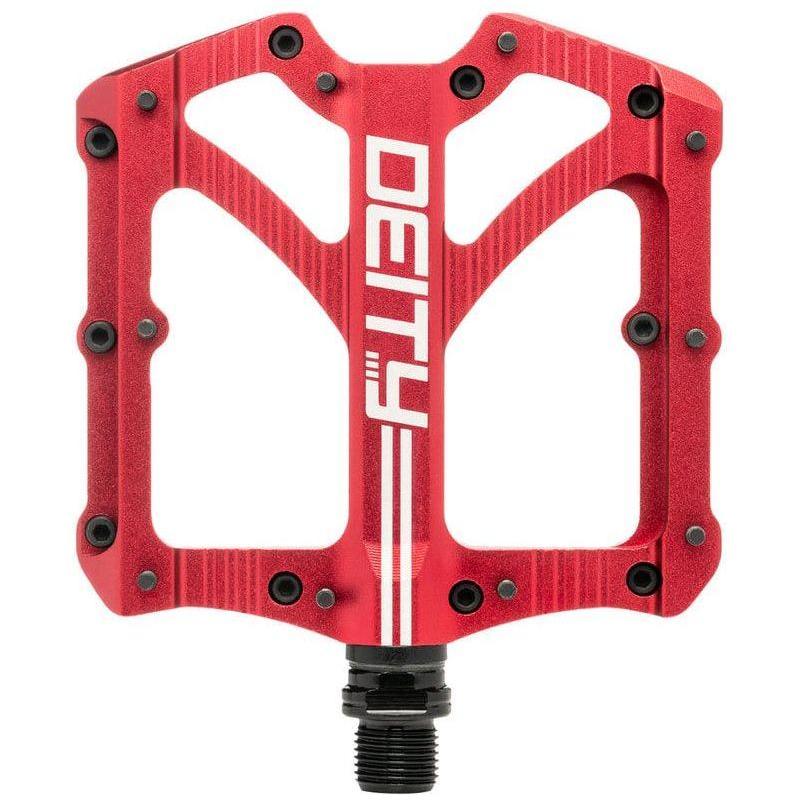 Deity Bladerunner Pedals Cycling Parts - Pedal - Mountain Flat Pedal Deity Components Red
