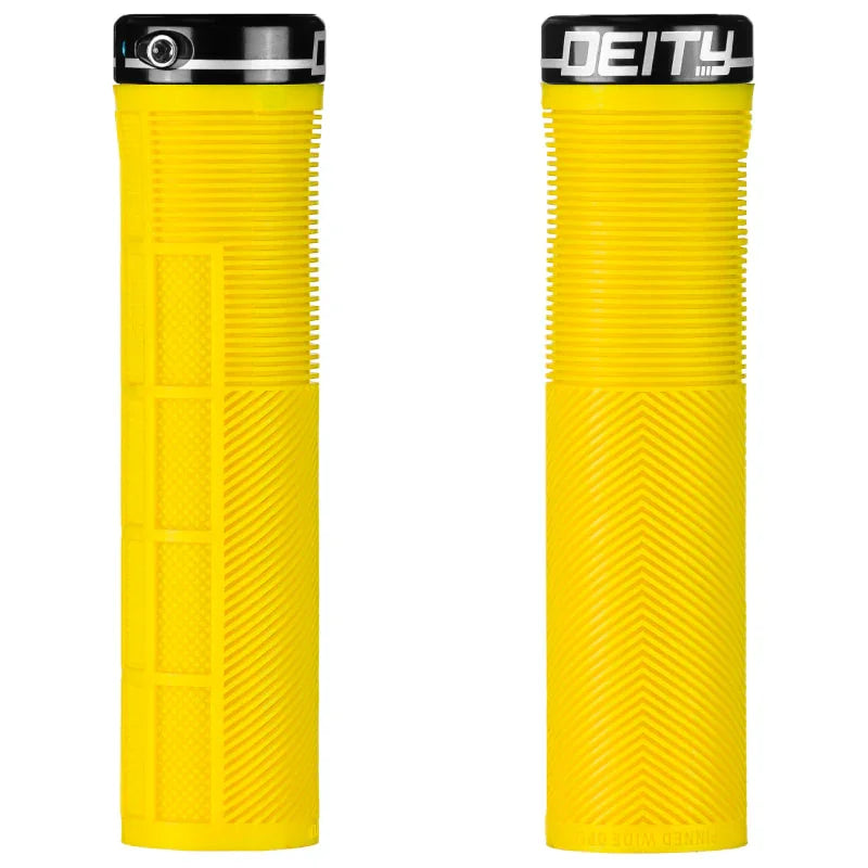 Deity Knuckleduster Grips Cycling Parts - Grips-Bar Tape Deity Components Yellow