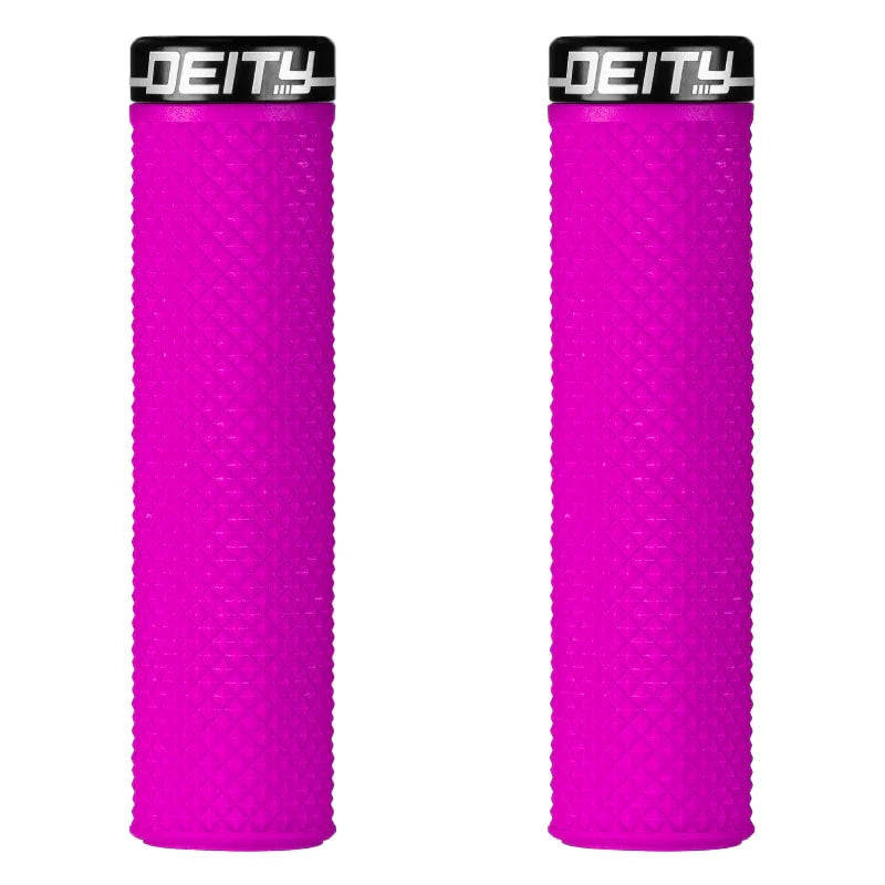 Deity Supracush Grips Cycling Parts - Grips-Bar Tape Deity Components Pink
