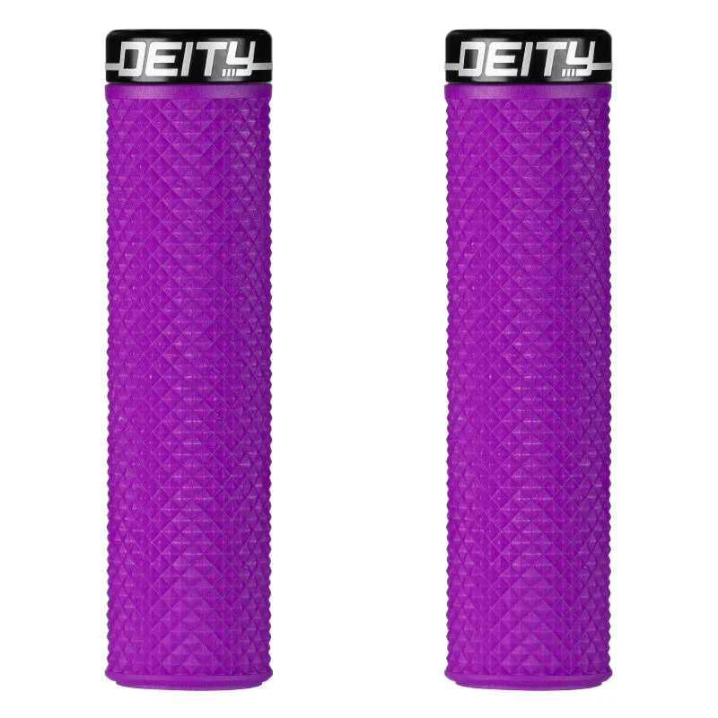 Deity Supracush Grips Cycling Parts - Grips-Bar Tape Deity Components Purple