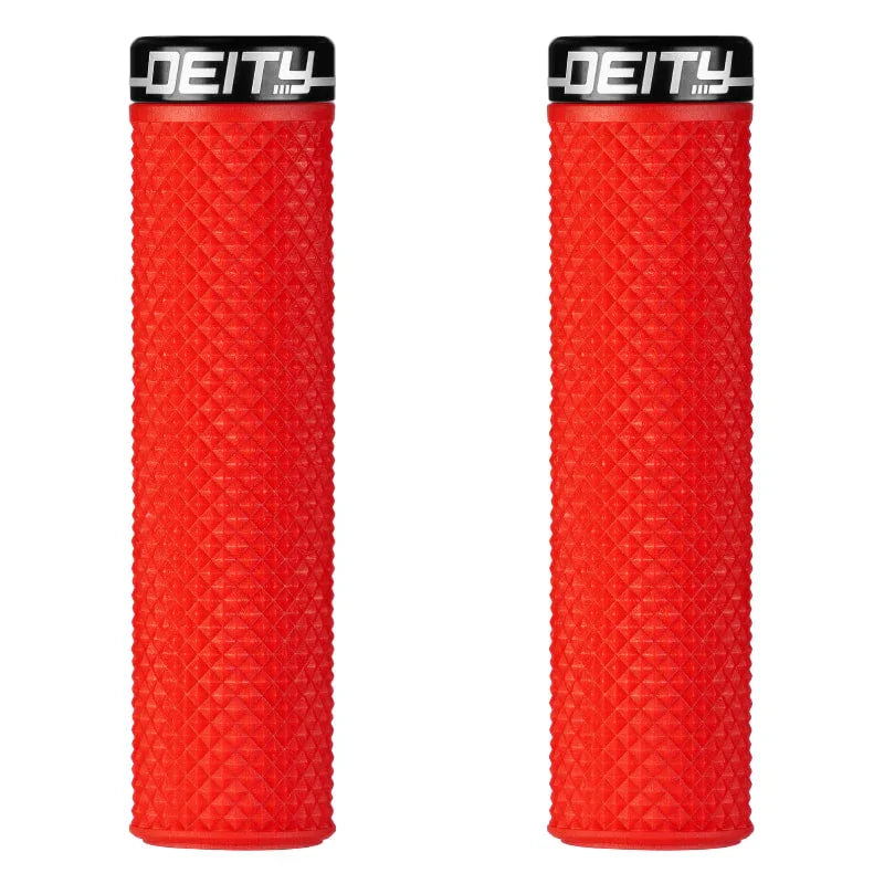 Deity Supracush Grips Cycling Parts - Grips-Bar Tape Deity Components Red