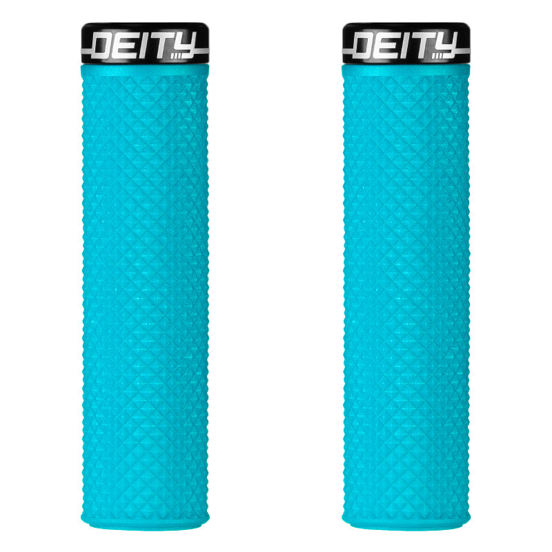 Deity Supracush Grips Cycling Parts - Grips-Bar Tape Deity Components Turquoise