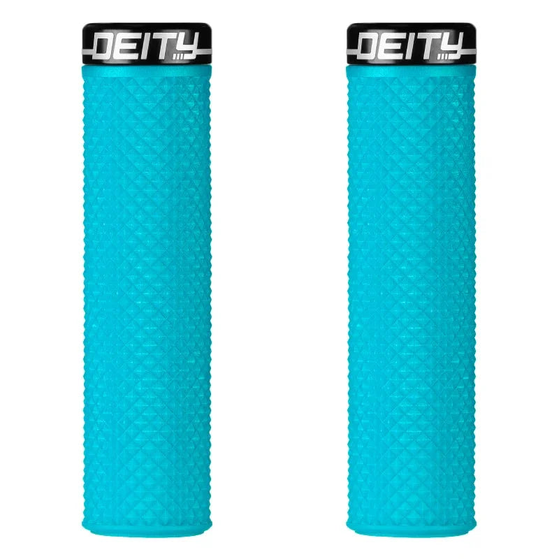 Deity Supracush Grips Cycling Parts - Grips-Bar Tape Deity Components Turquoise