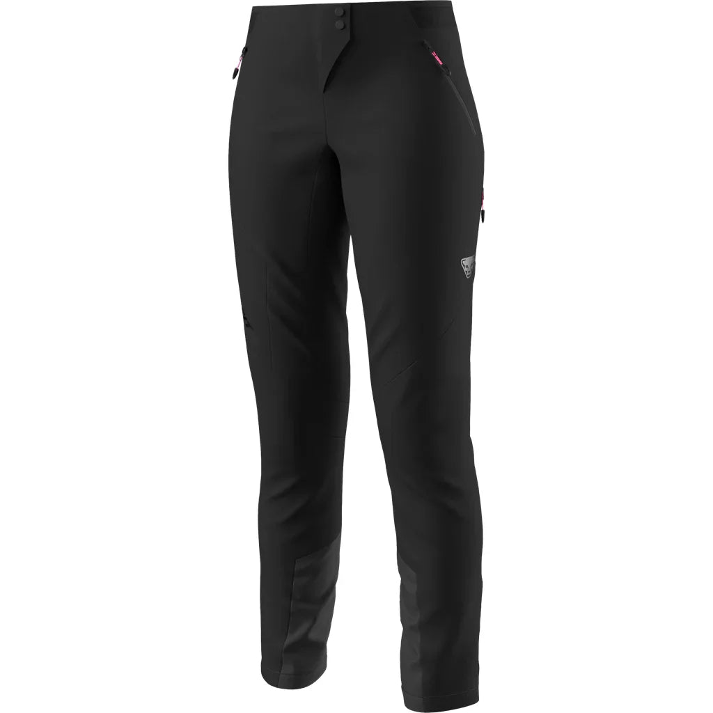 Dynafit W Blacklight Dynastretch Pant Winter Apparel - Winter Apparel Womens Softshell Bottom Dynafit XSmall Black Out