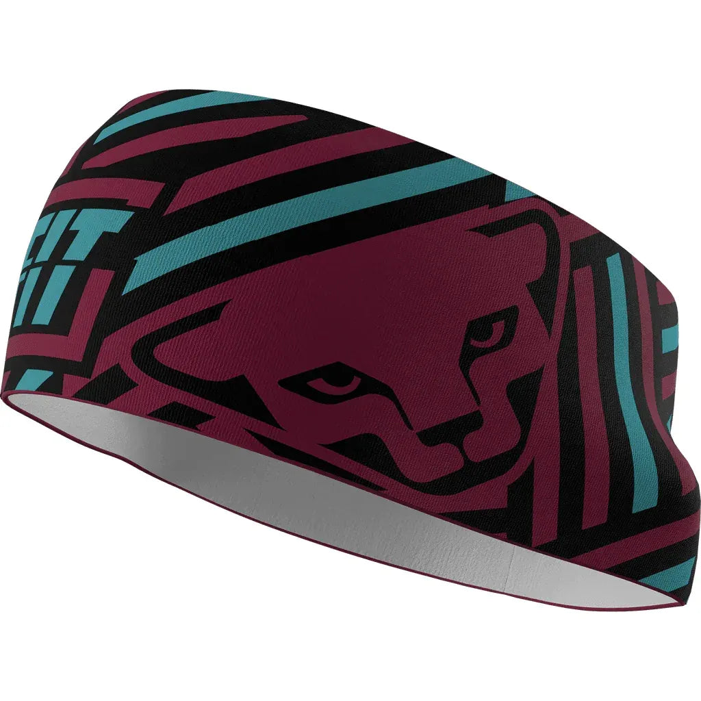 Dynafit Graphic Performance Headband Winter Apparel - Hats and Beanies Dynafit Burgundy/Razzle Dazzle