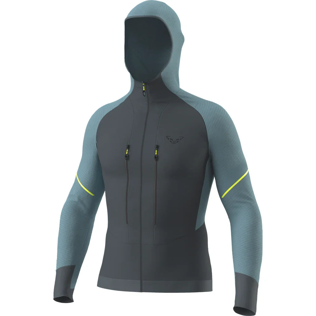 Dynafit M Mezzalama Race Jacket Winter Apparel - Race Suit Dynafit Large Smoke Blue