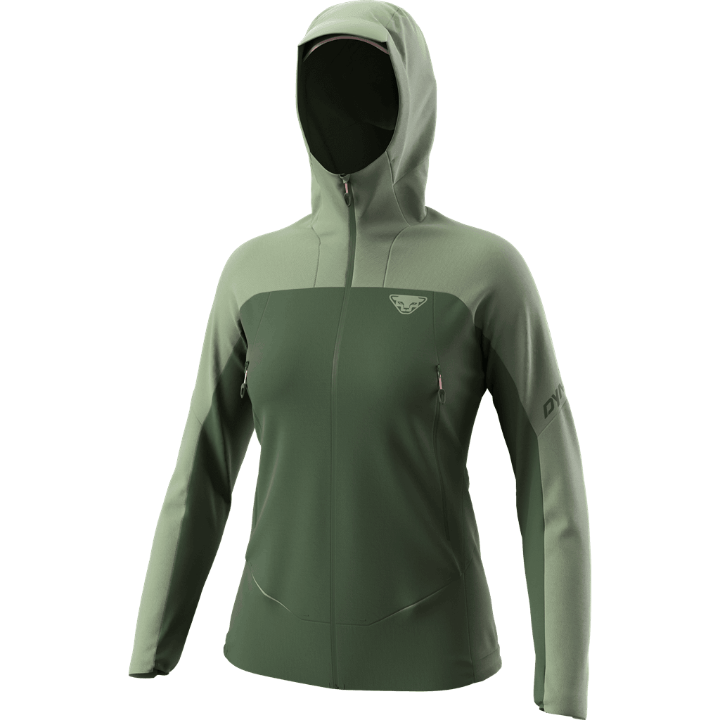 Dynafit W Ridge Dynastretch Jacket (2025) Winter Apparel - Winter Apparel Womens Softshell Top Dynafit XSmall Sage