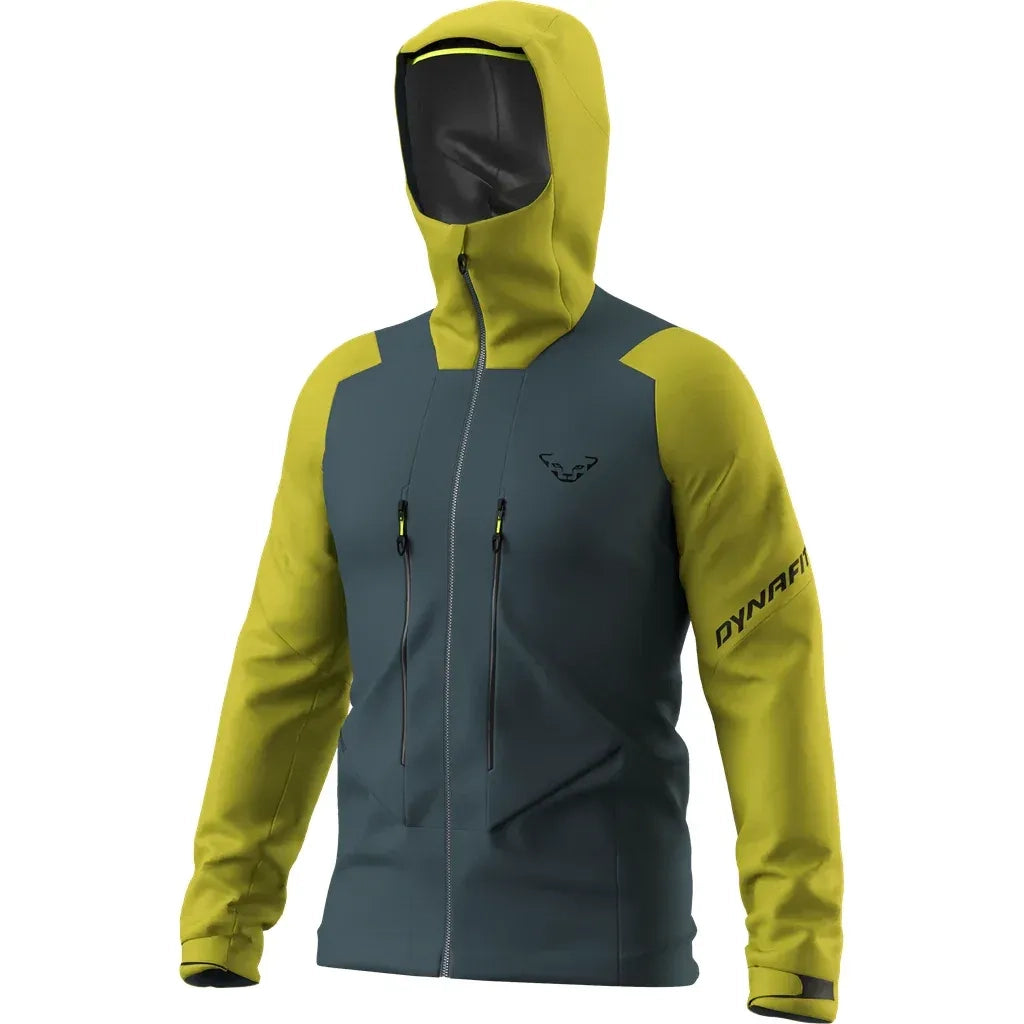Dynafit M Blacklight 3L Jacket Winter Apparel - Winter Apparel Mens Hardshell Top Dynafit Large Golden Lime