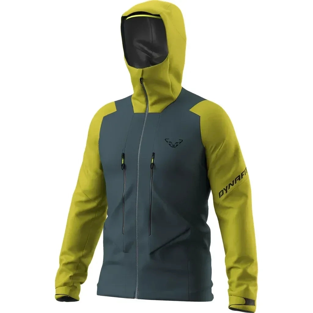 Dynafit M Blacklight 3L Jacket Winter Apparel - Winter Apparel Mens Hardshell Top Dynafit Large Golden Lime