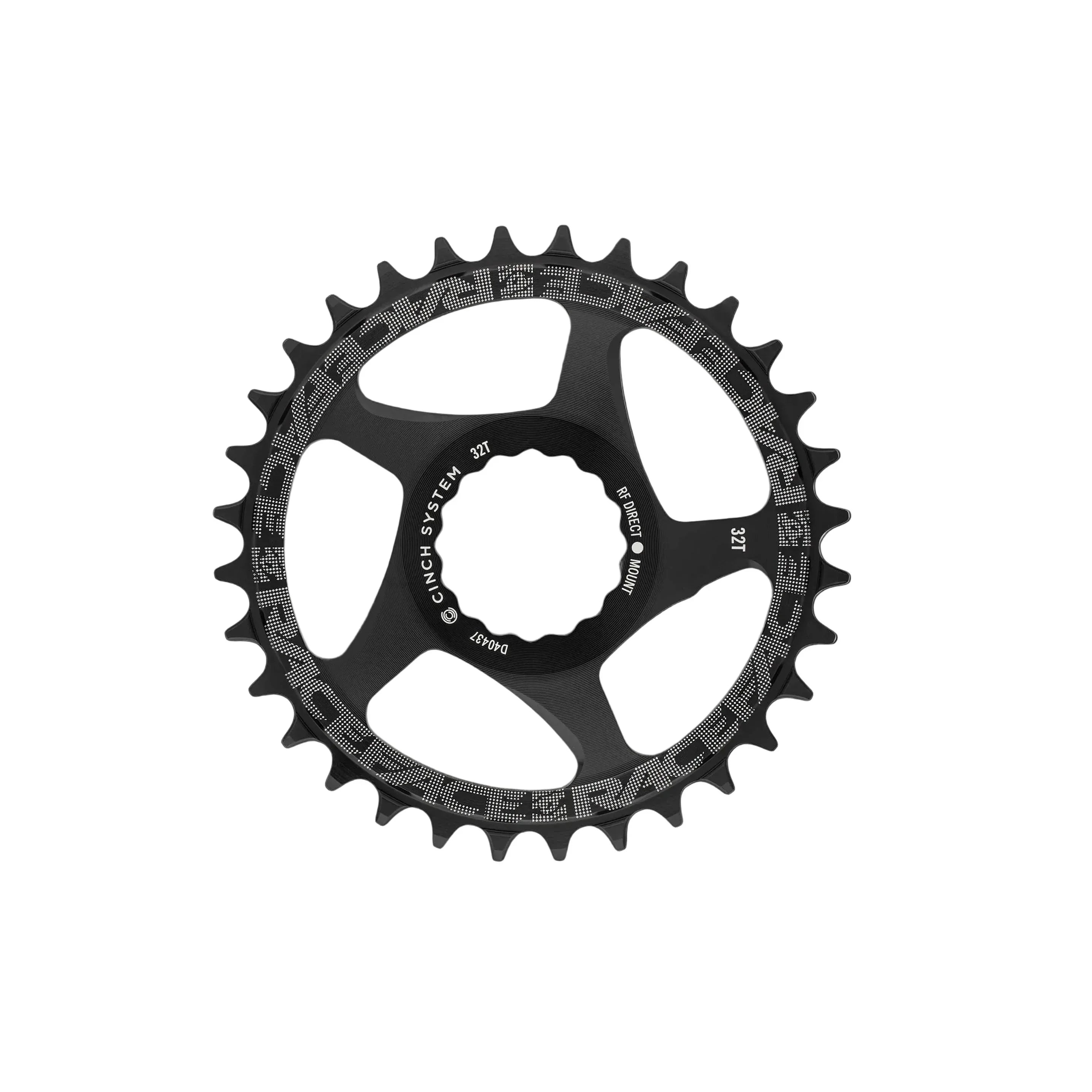 RaceFace Narrow Wide Chainring: Direct Mount CINCH, 30t, Black Cycling Parts - Chainring RaceFace