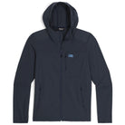 Outdoor Research M Ferrosi DuraPrint Hoodie Winter Apparel - Winter Apparel Mens Softshell Top Outdoor Research Medium Dark Navy
